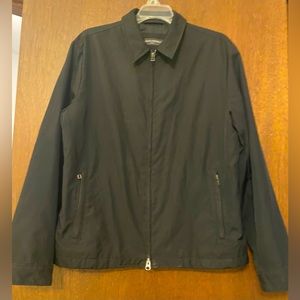 Banana Republic Men Sz-S Black Lined Zipper Jacket